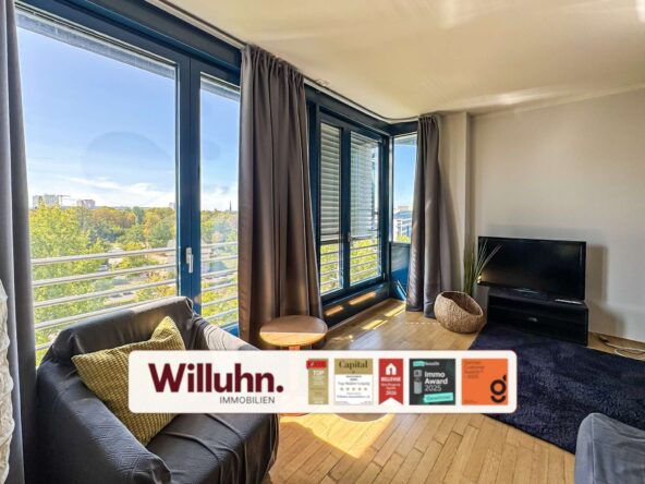 Panoramablick auf Leipzig