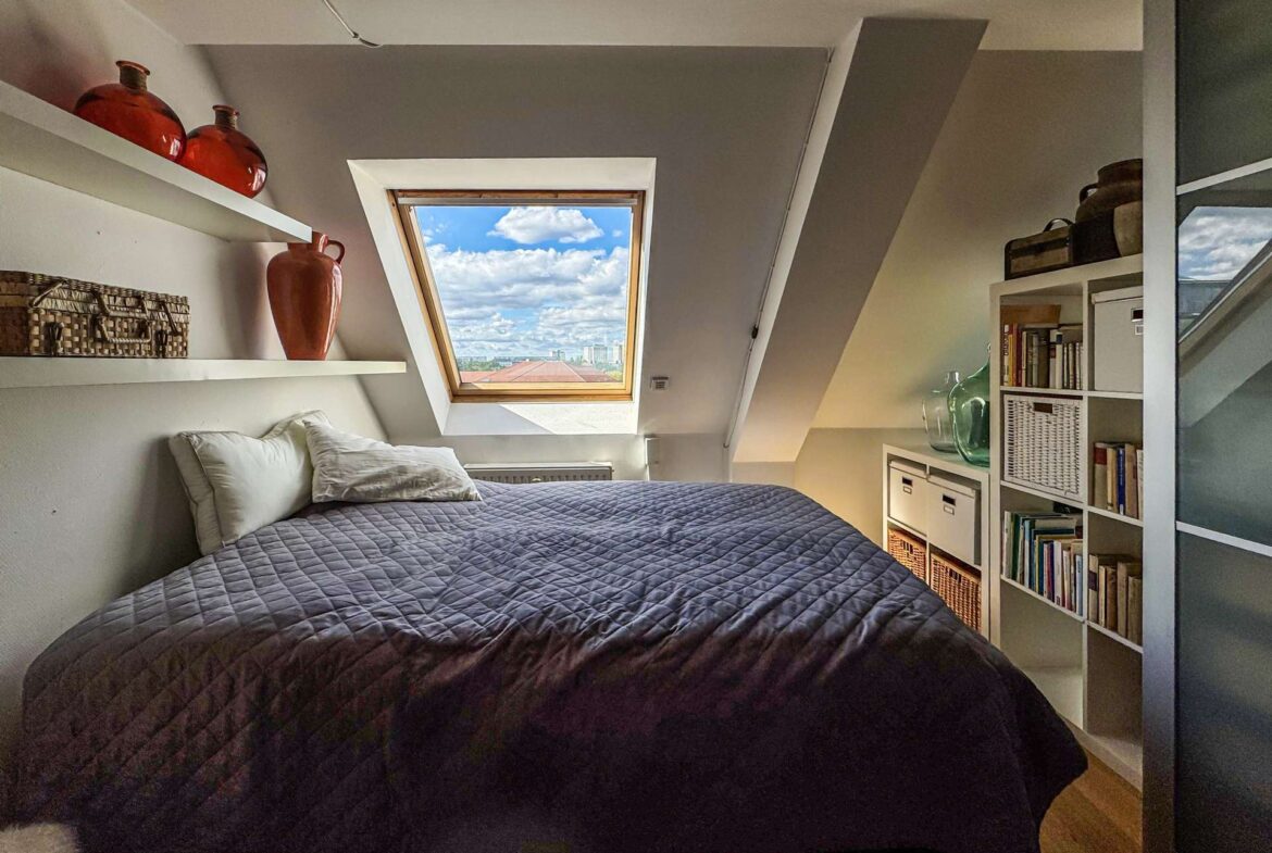 Abgegrenzter Schlafraum