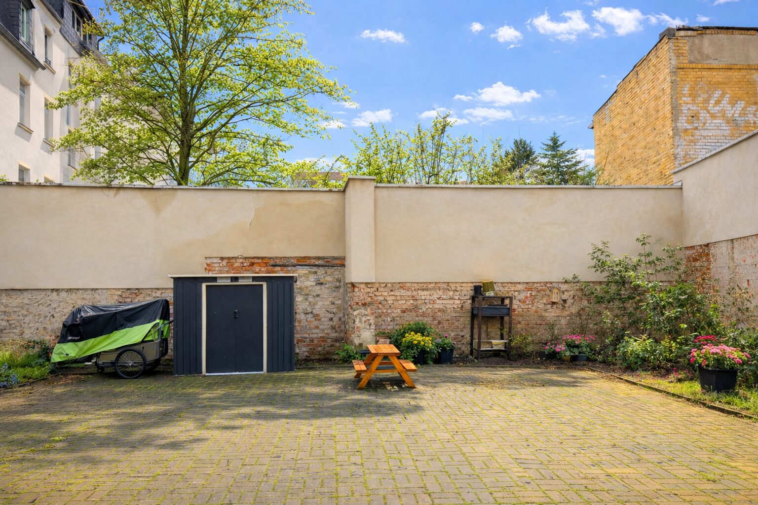 Innenhof mit Sondernutzungsrecht