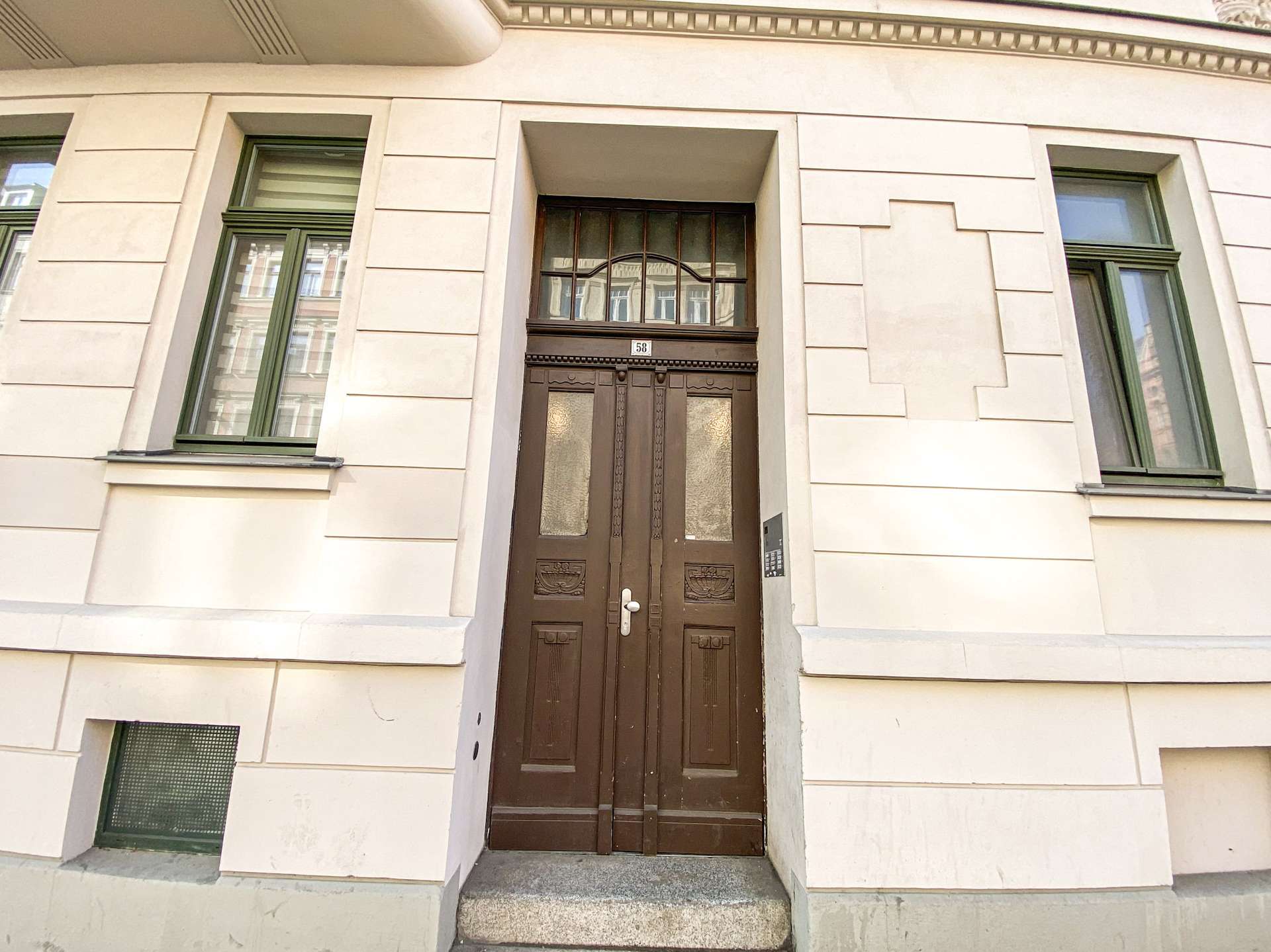 Gepflegter Hauseingang