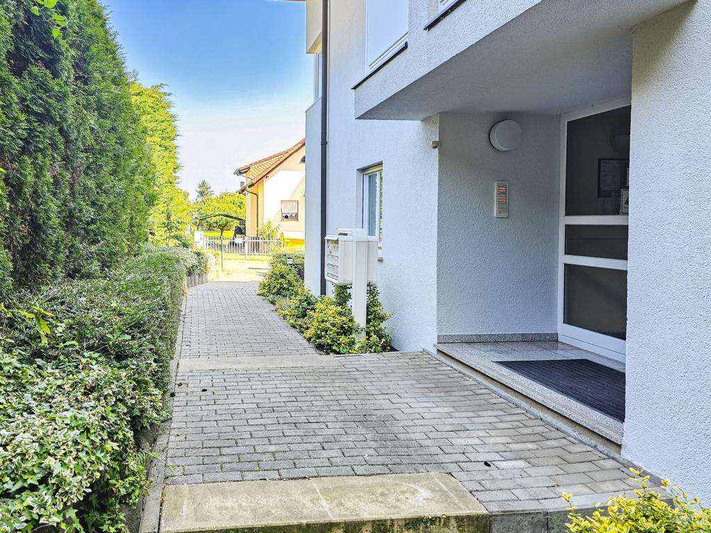 Einladener Hauseingang