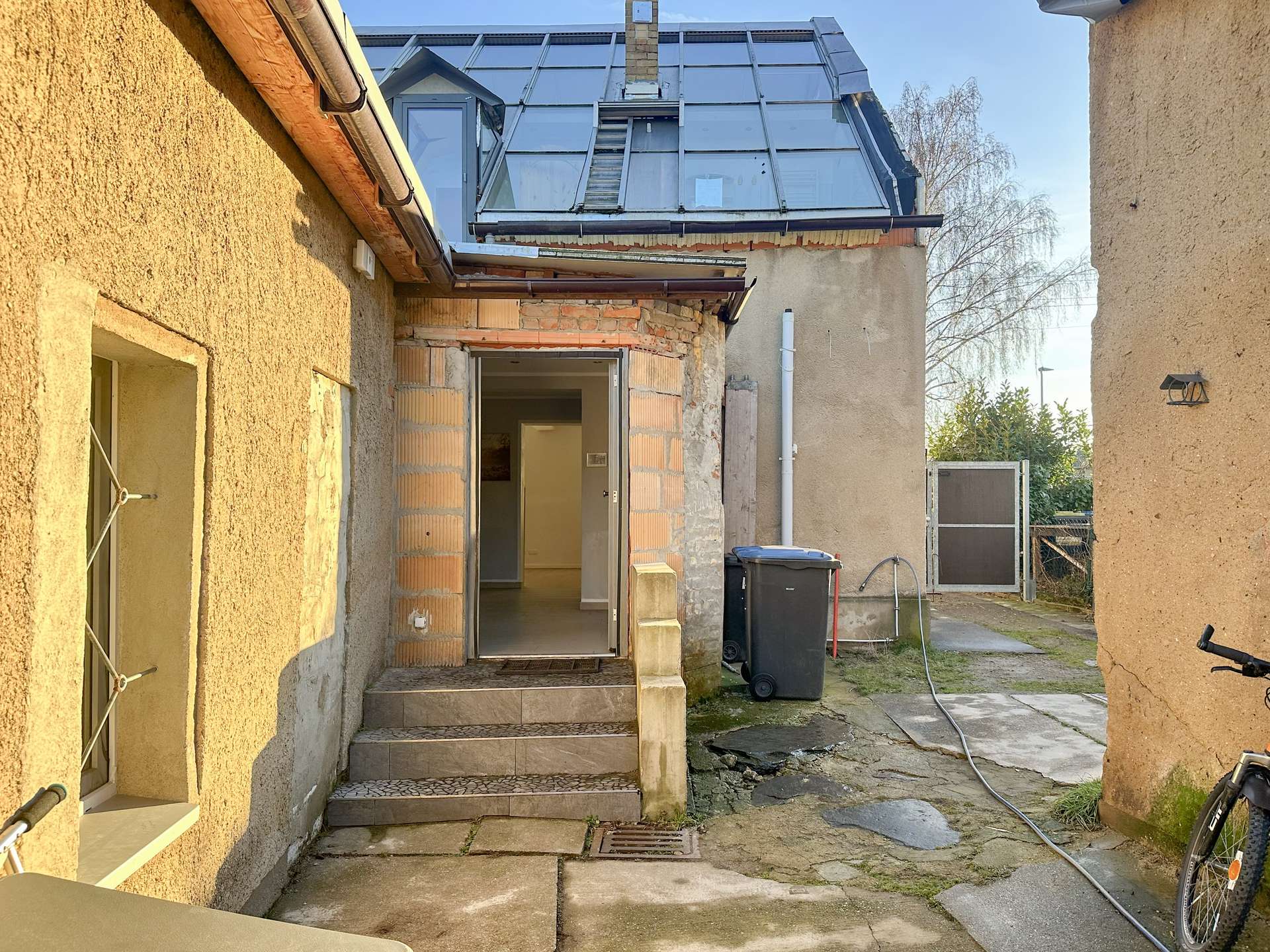 Eingangsbereich in das Haus