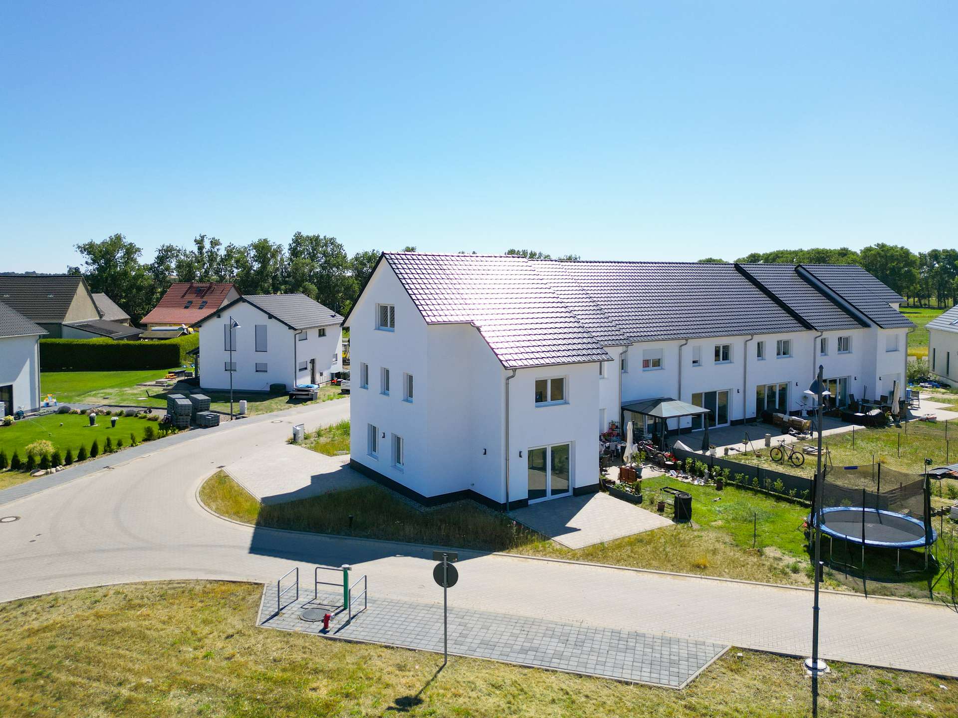 Modernes Reihenendhaus