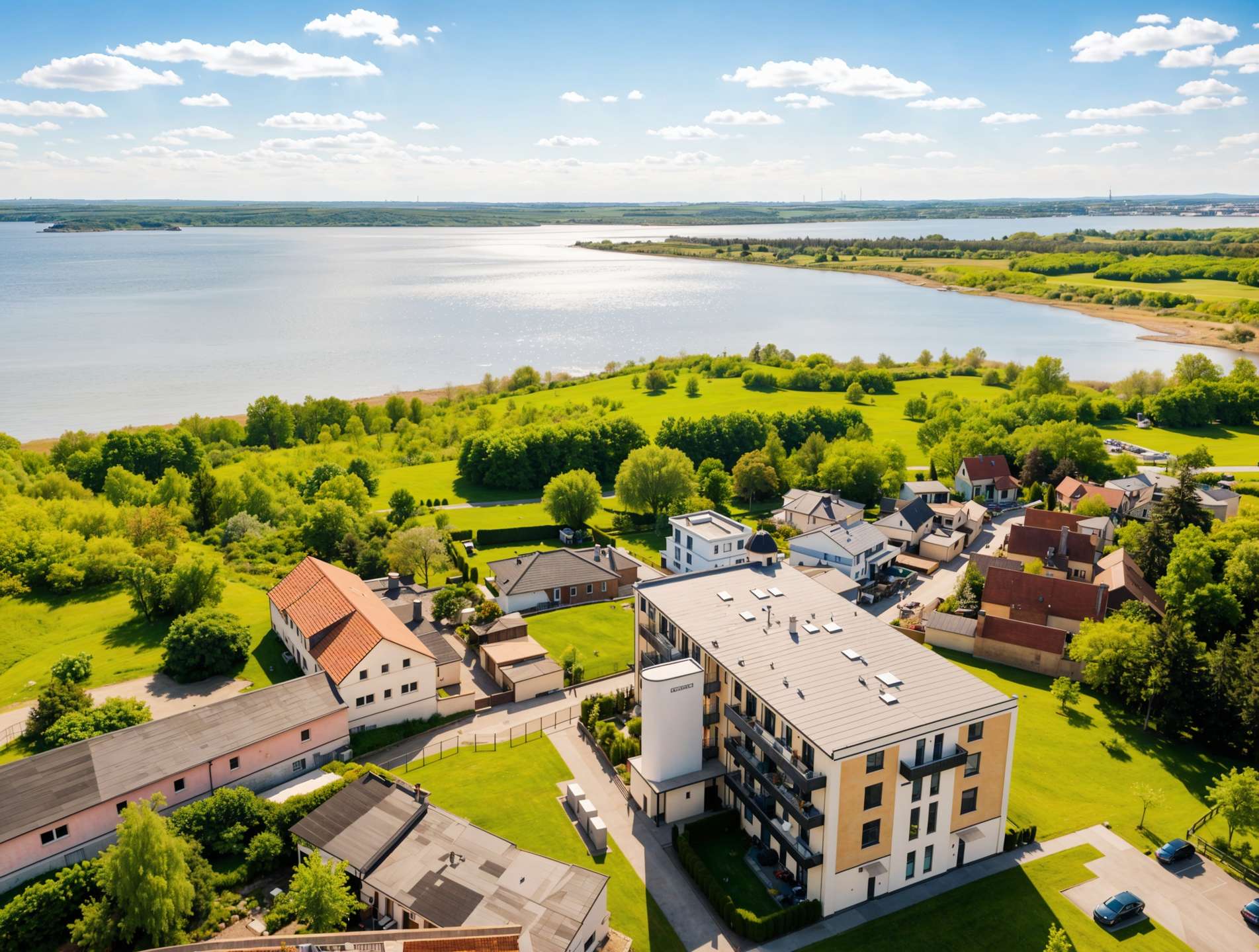 Direkt an der Goitzsche