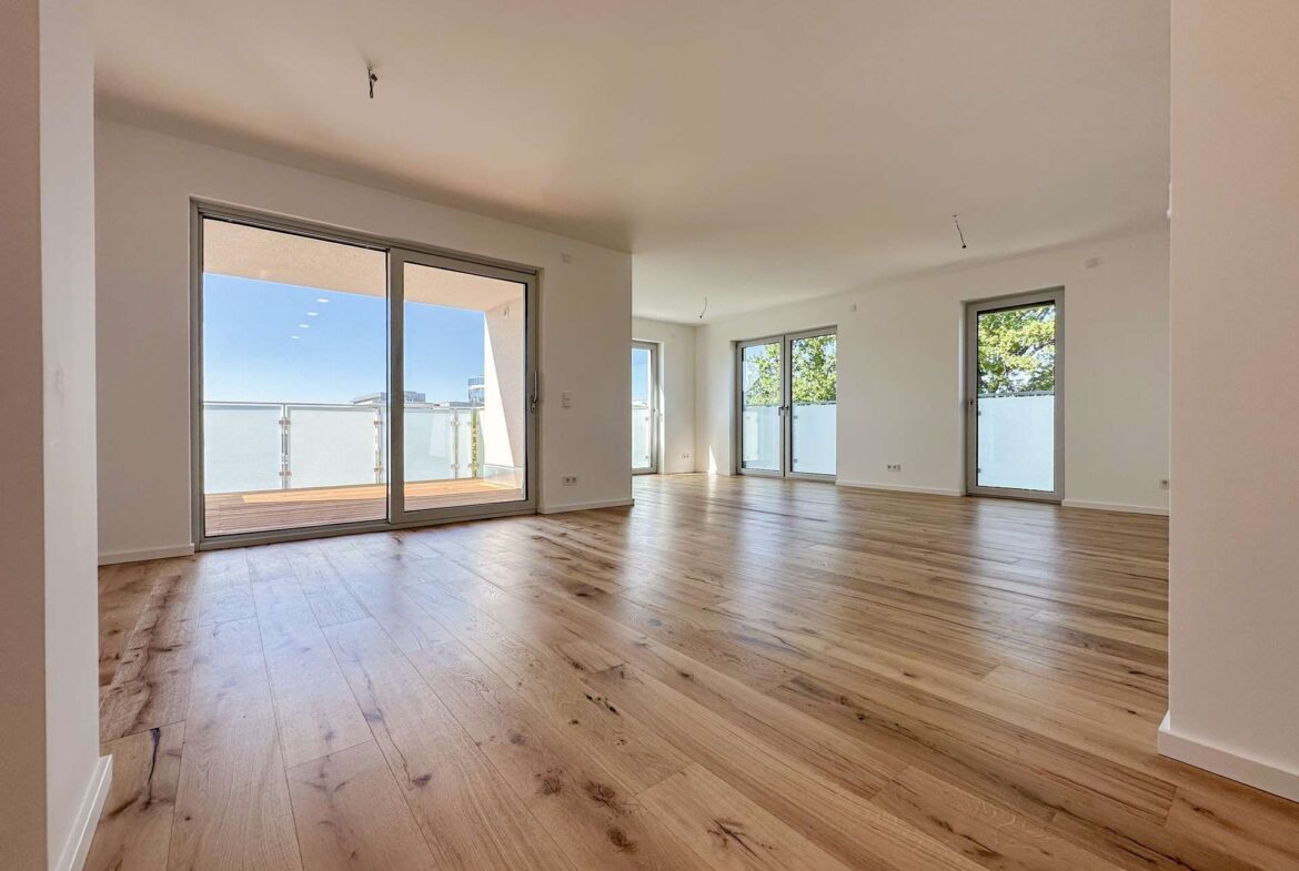 Offener Küchen- und Wohnbereich