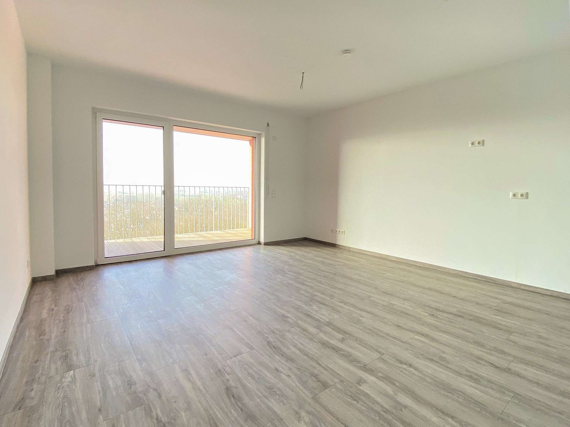 Wohnzimmer mit schönem Ausblick