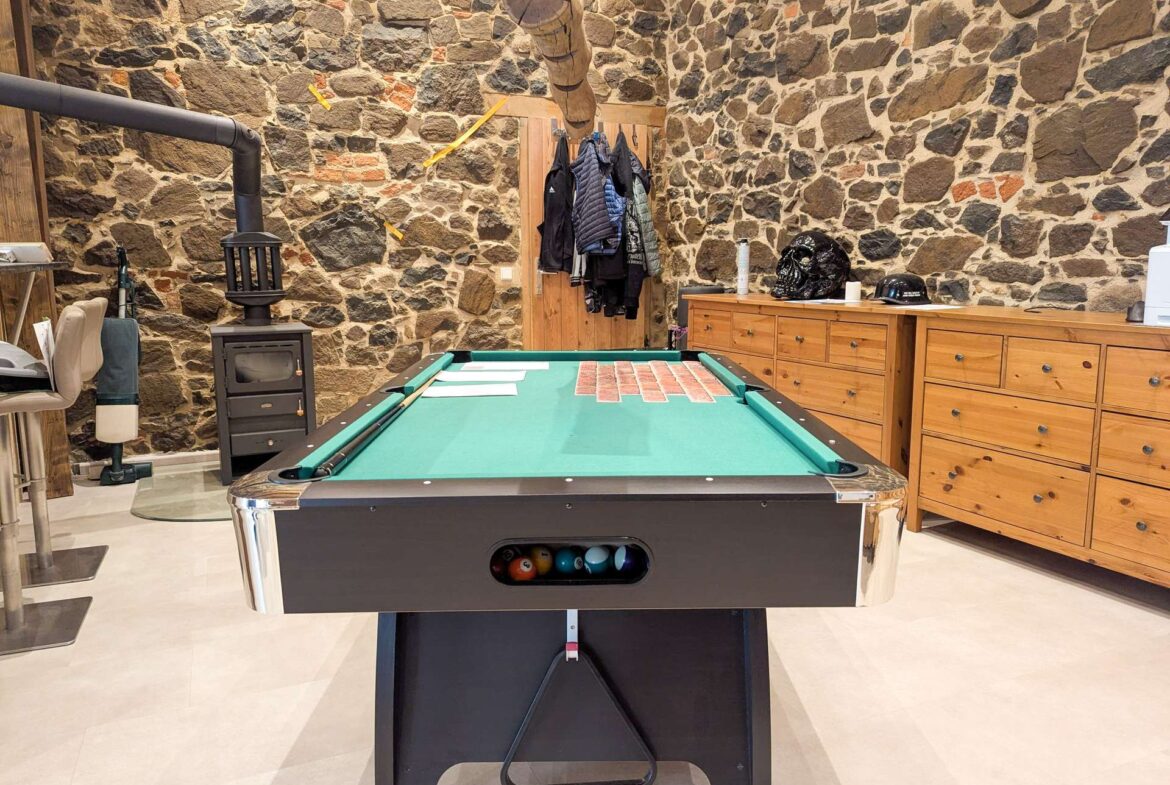 EFH EG Freizeitbereich+Kamin