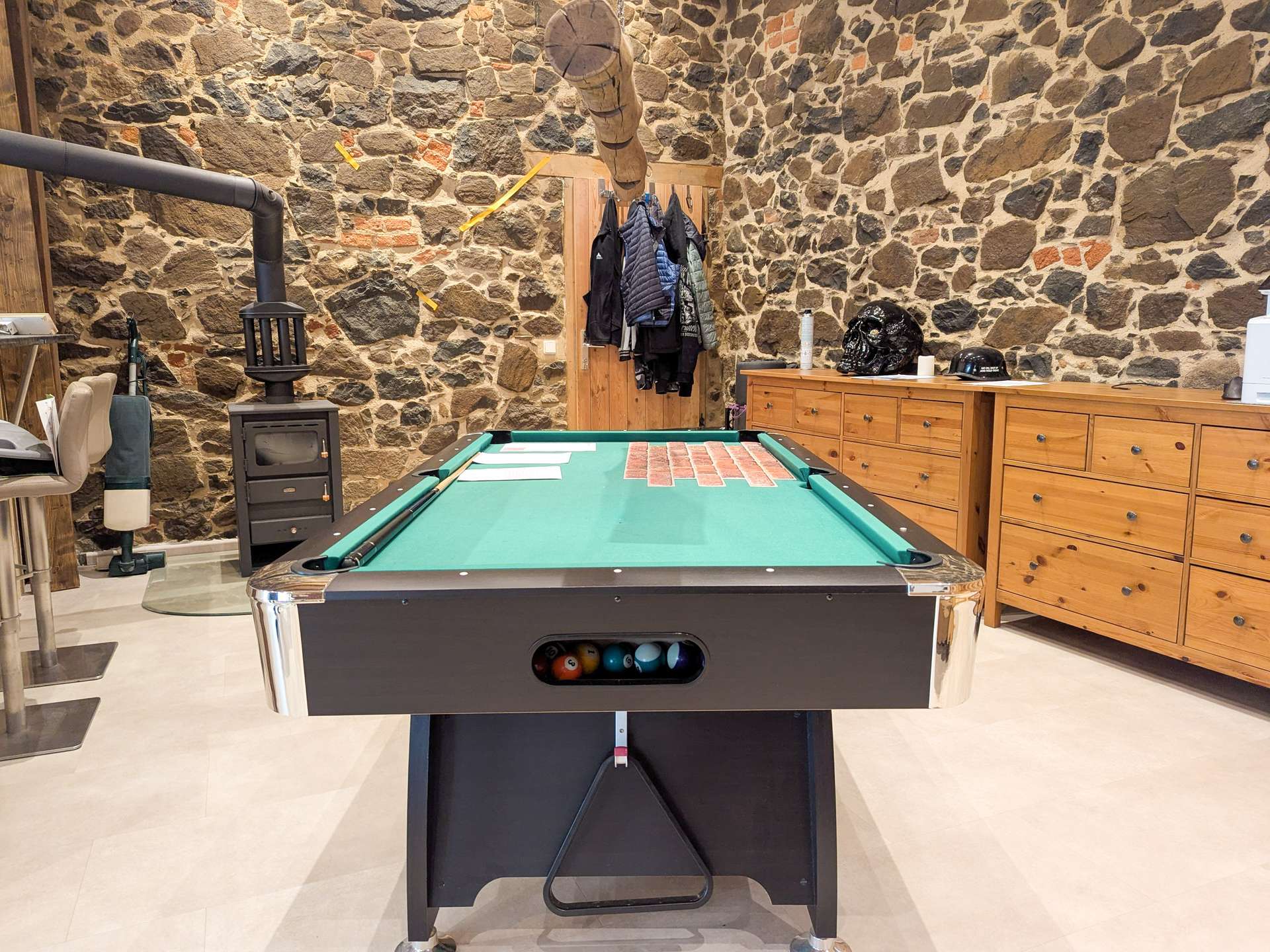 EFH EG Freizeitbereich+Kamin