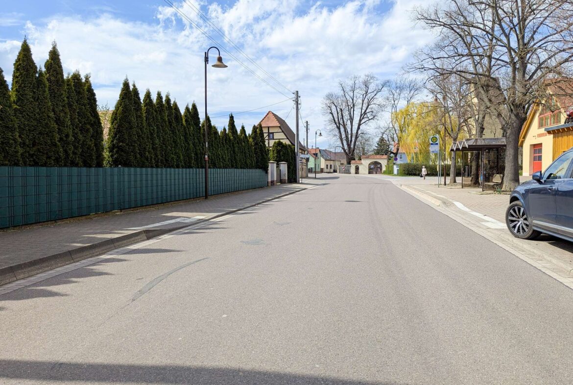 Straßeneinblick gen Norden