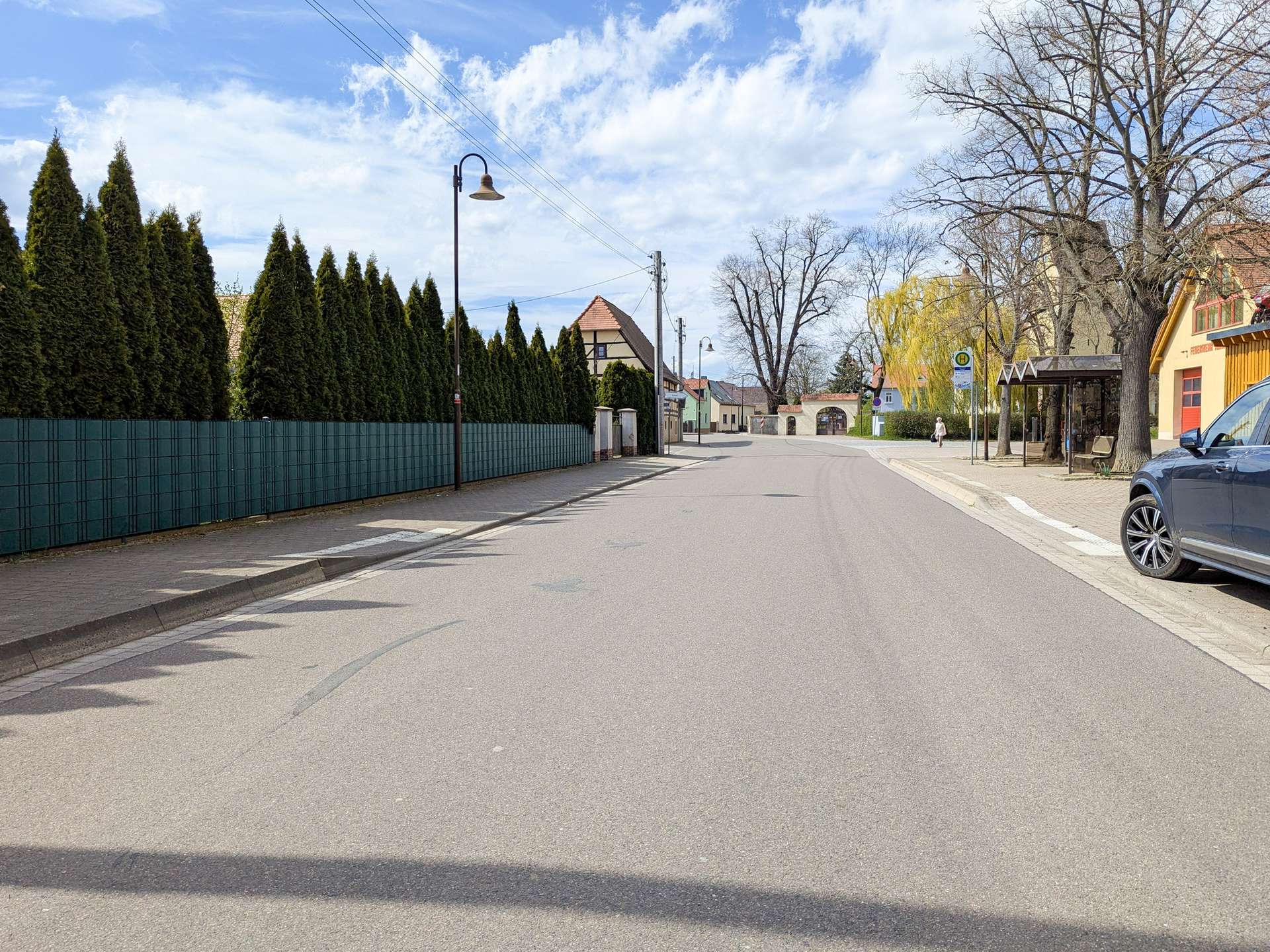 Straßeneinblick gen Norden