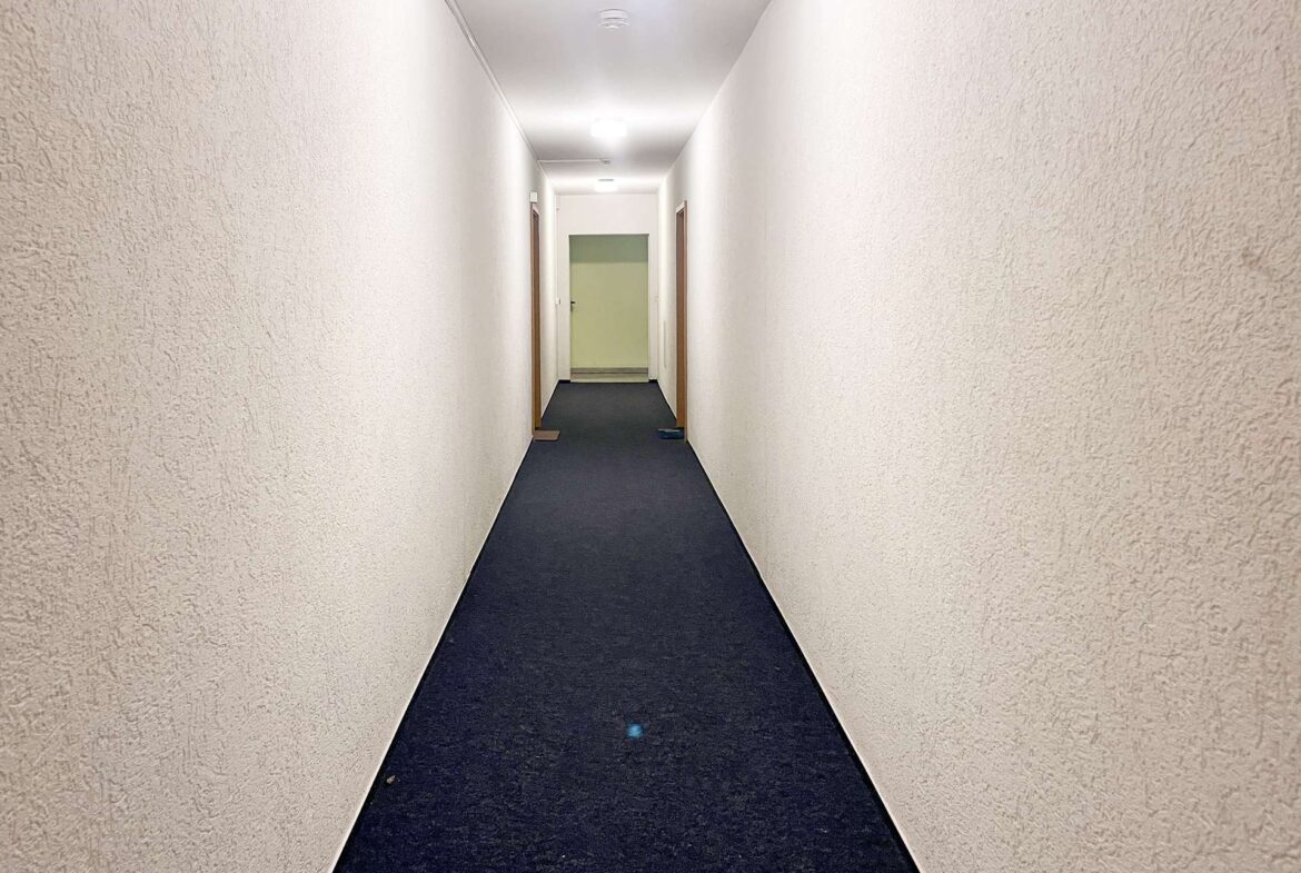 Flur zu den Wohnungen