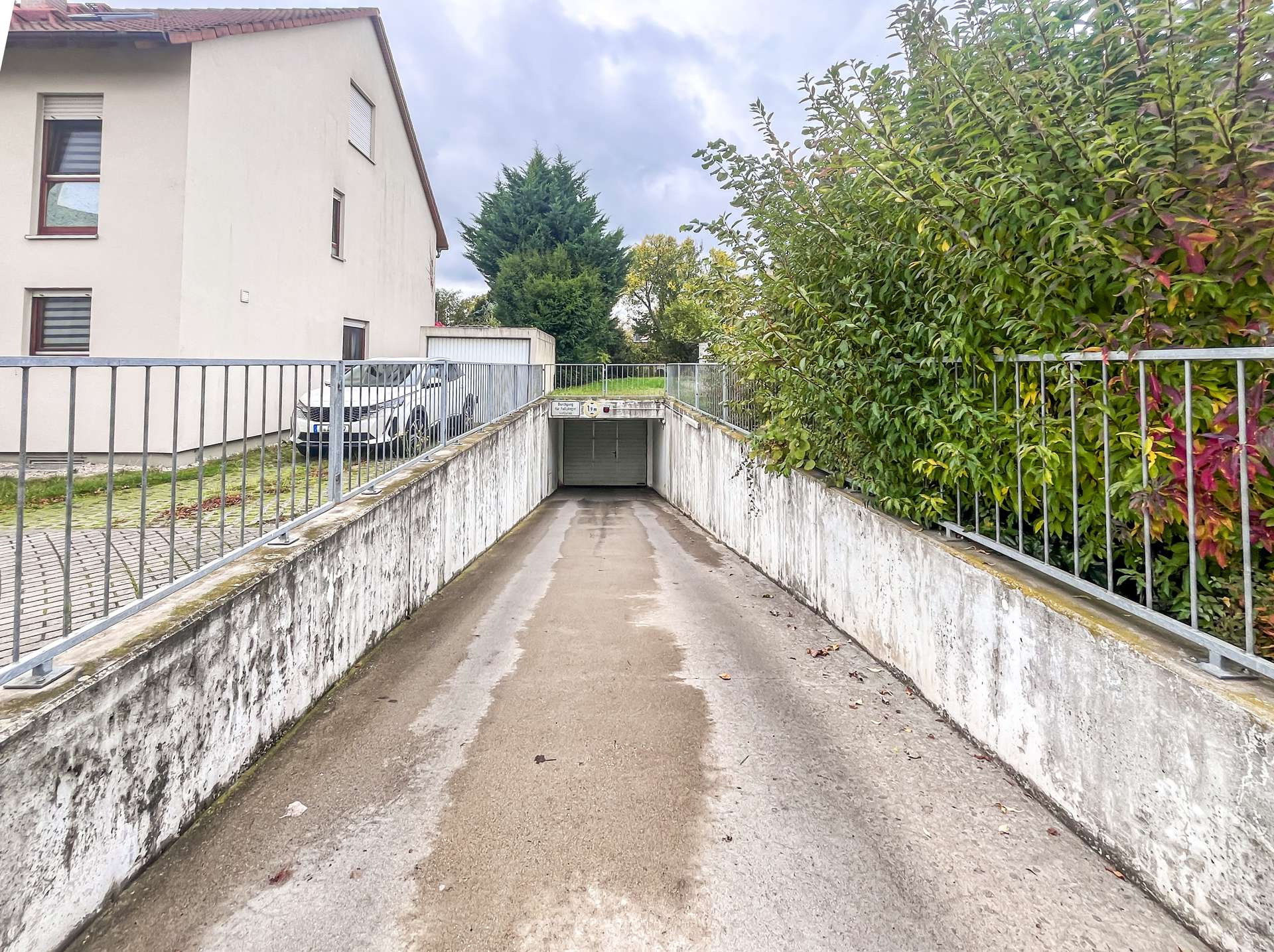 Zufahrt Tiefgarage
