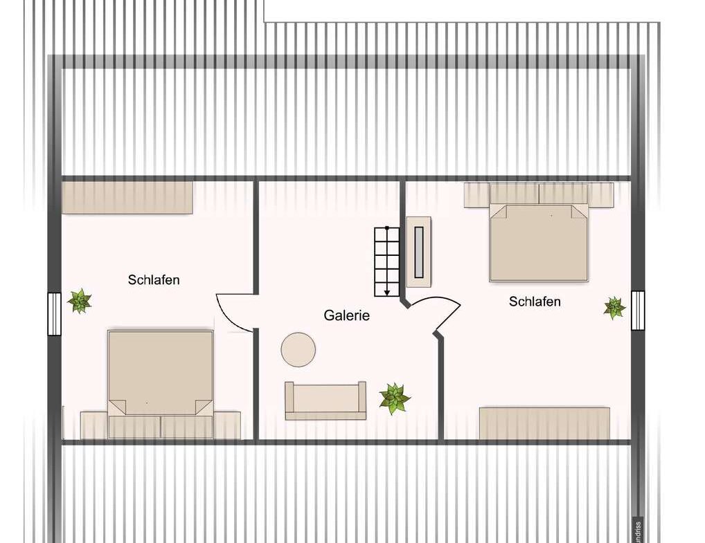 Grundriss Spitzboden