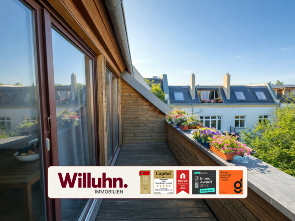 Großzügiger Balkon