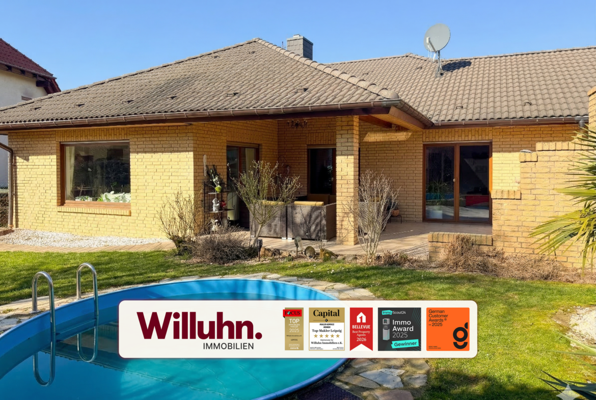 Schöner Bungalow mit Pool 