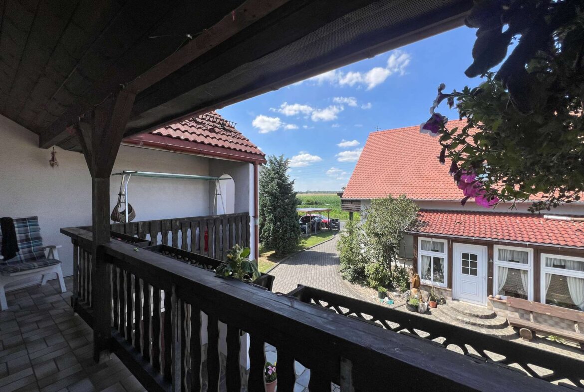 Großzügiger Balkon