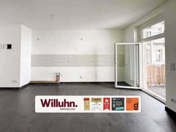 Viel Platz für die Küchenzeile