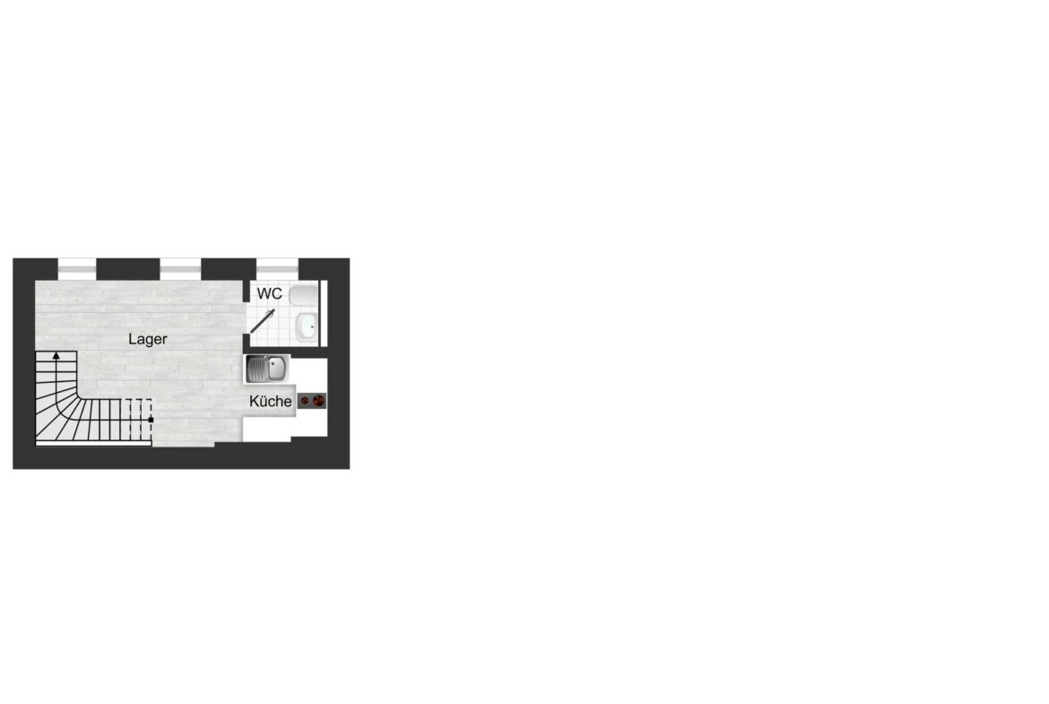 Gewerbeeinheit Obergeschoss