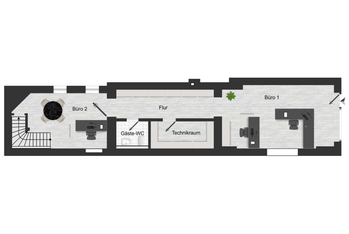Gewerbeeinheit Erdgeschoss