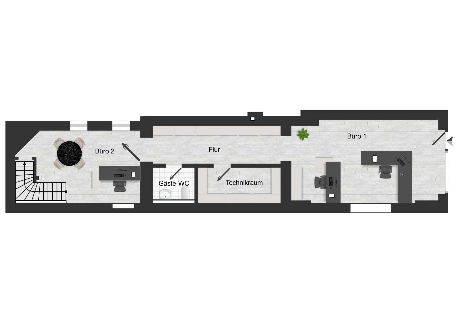 Gewerbeeinheit Erdgeschoss