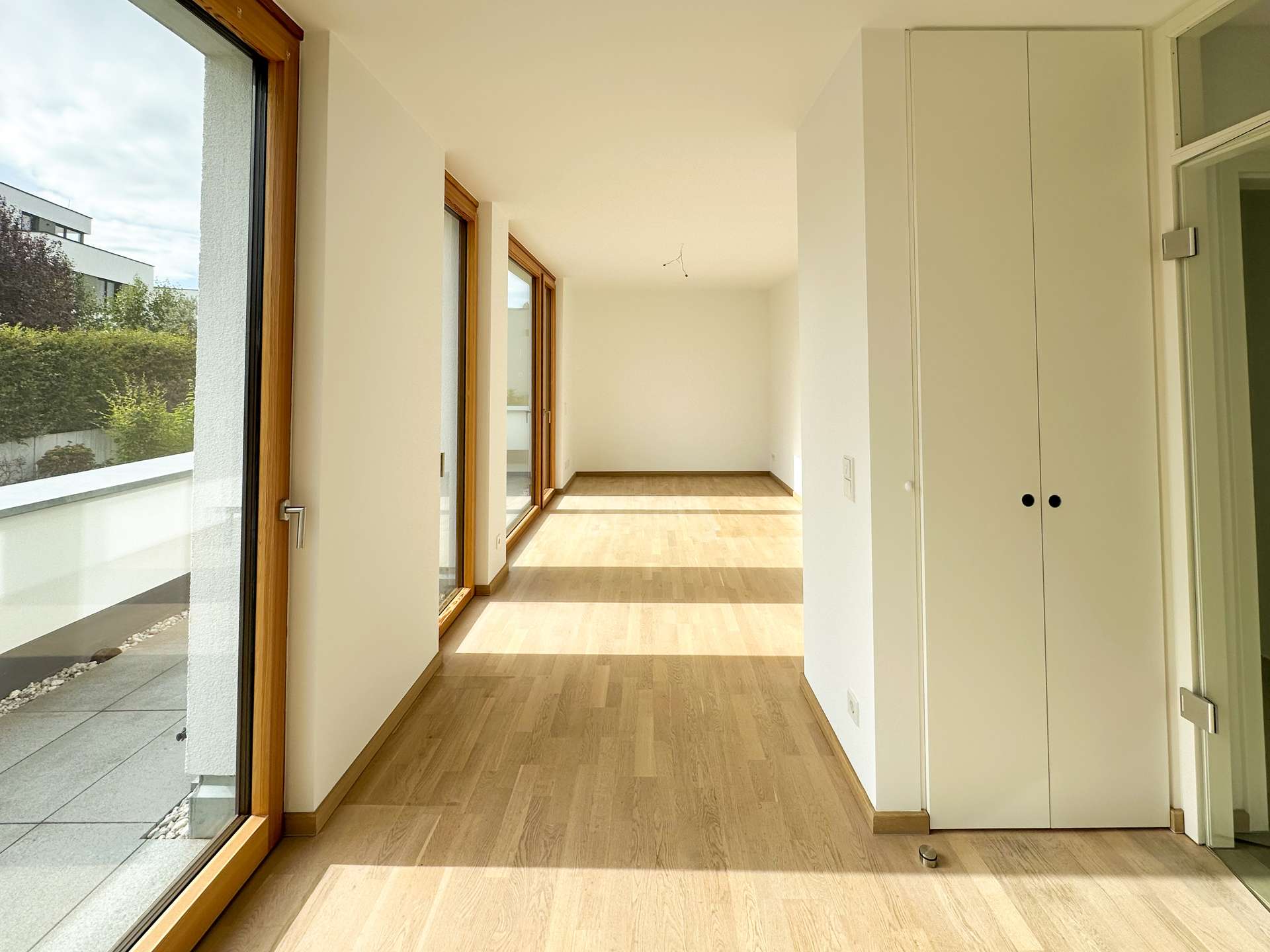 Lichtdurchfluteter Raum