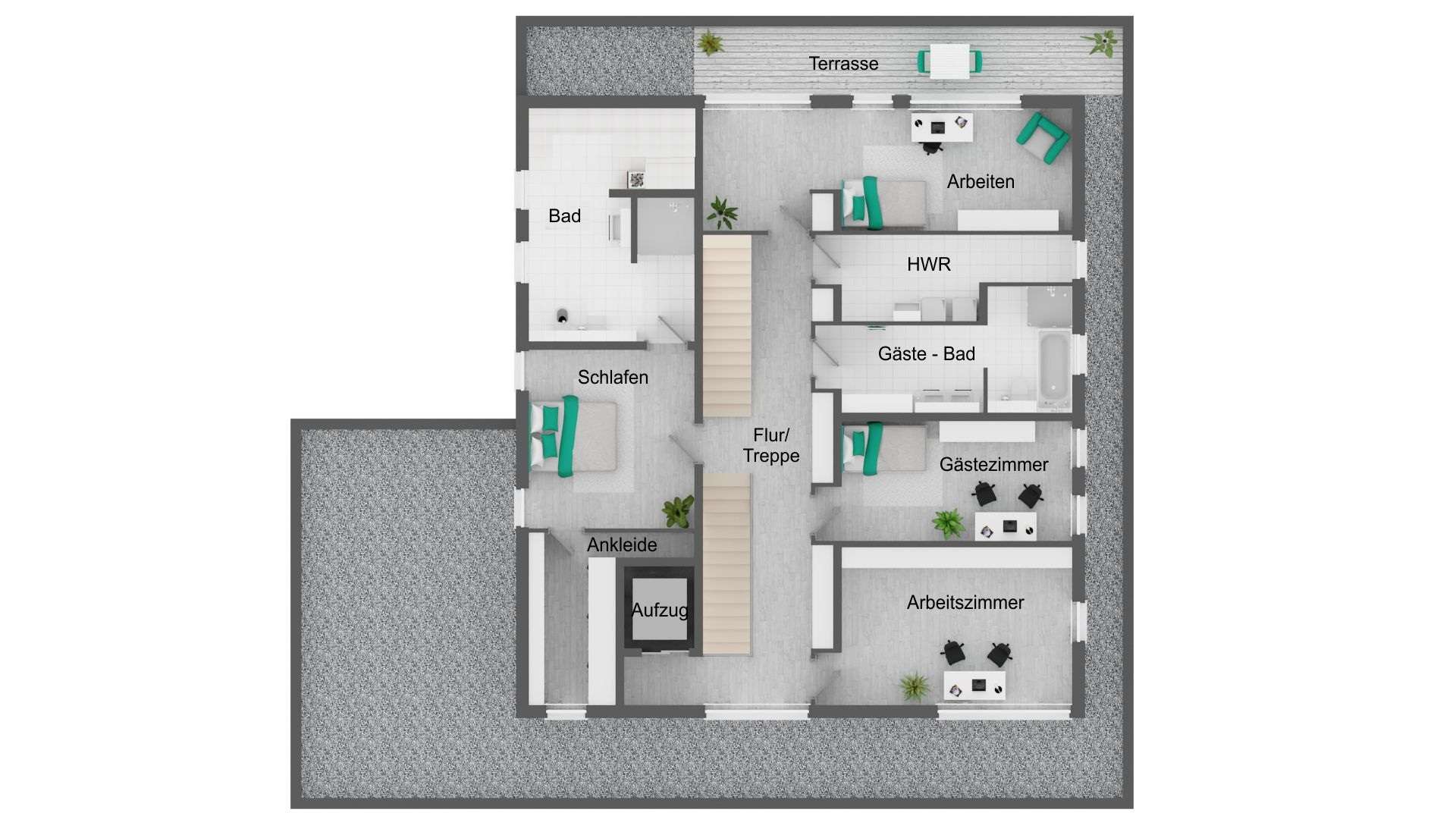 Grundriss - 1. Ebene