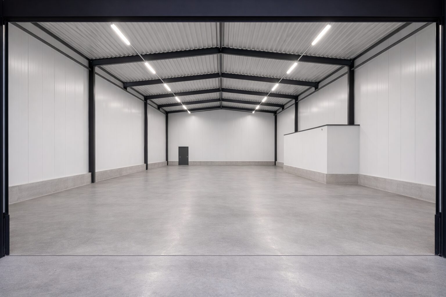 Integrierter Büroraum