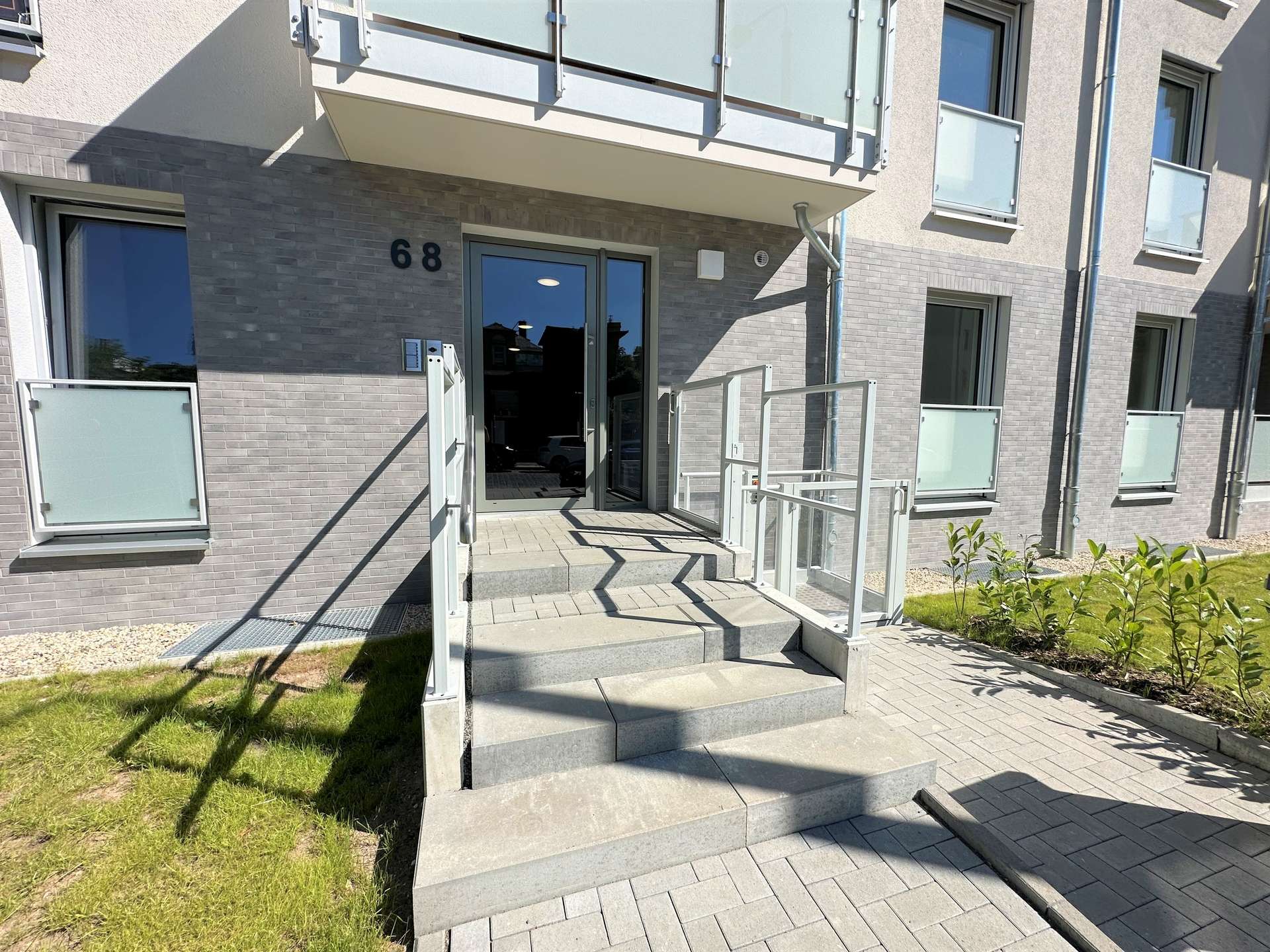 Schöner Eingangsbereich 