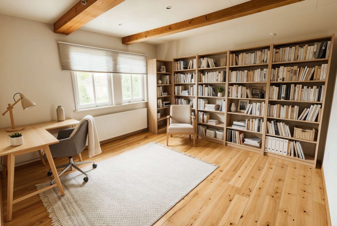 So könnte das Kaminzimmer aussehen