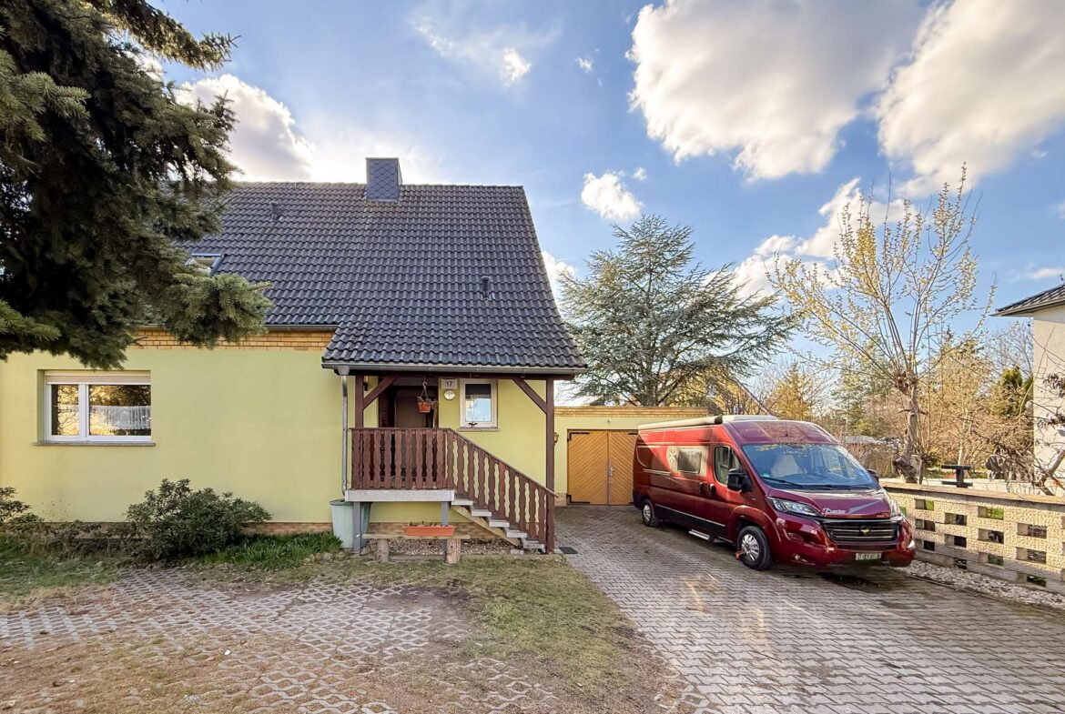 über 985 m² Grundstück