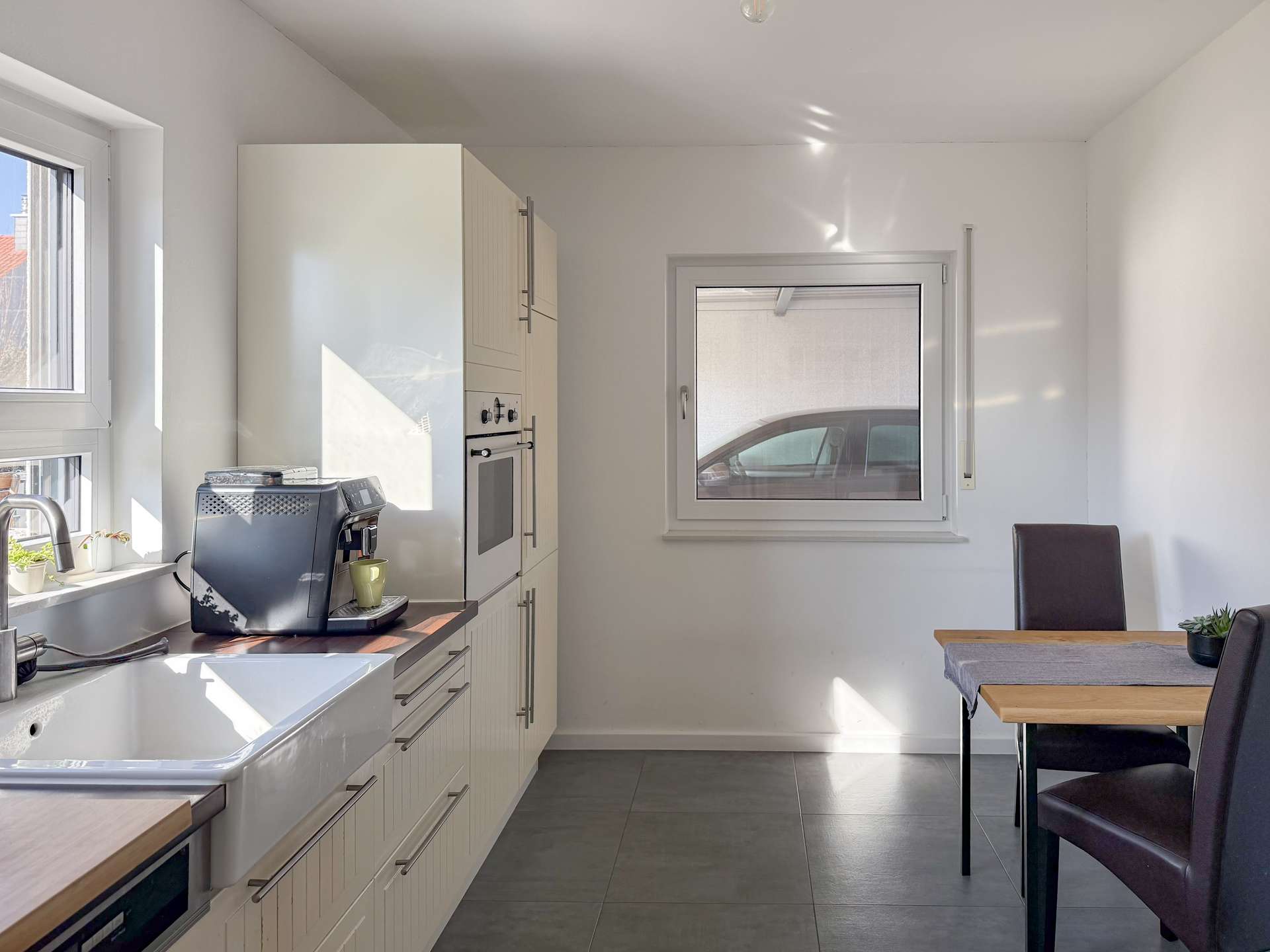 Essplatz in der Küche