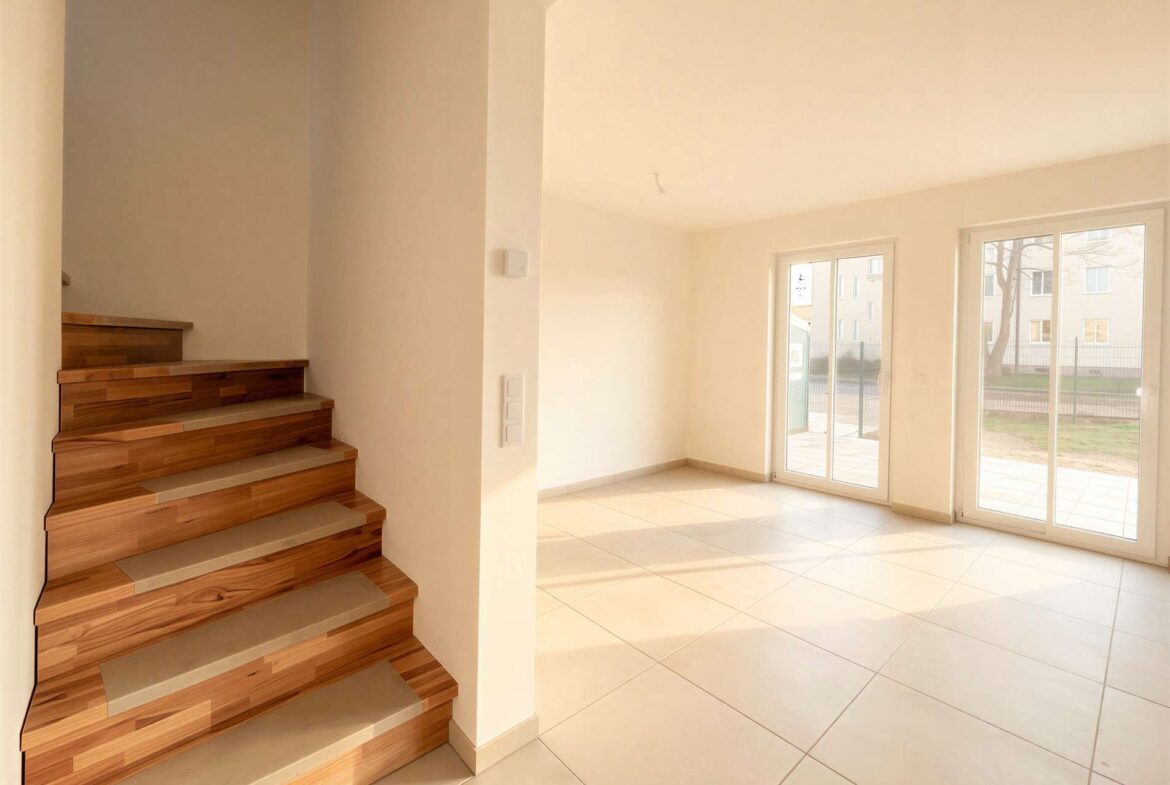 Blick ins Wohnzimmer