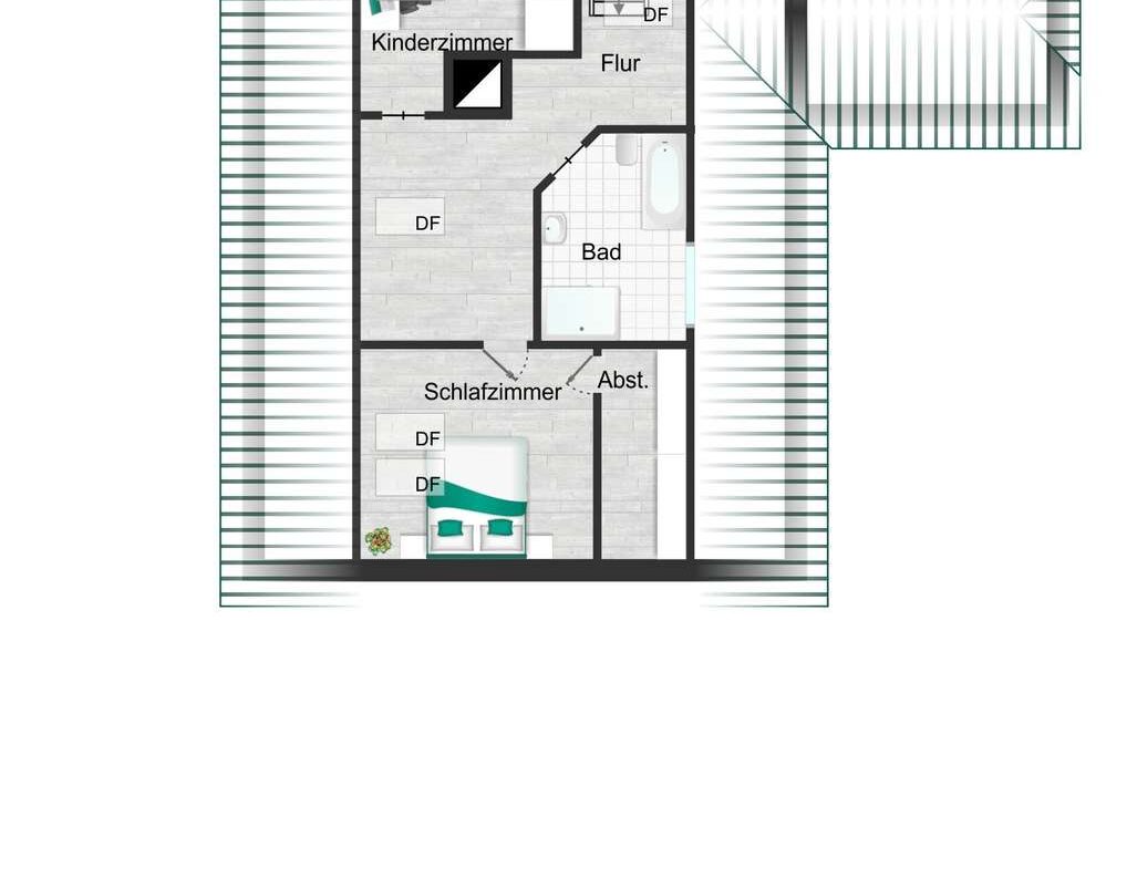 Grundriss Dachgeschoss