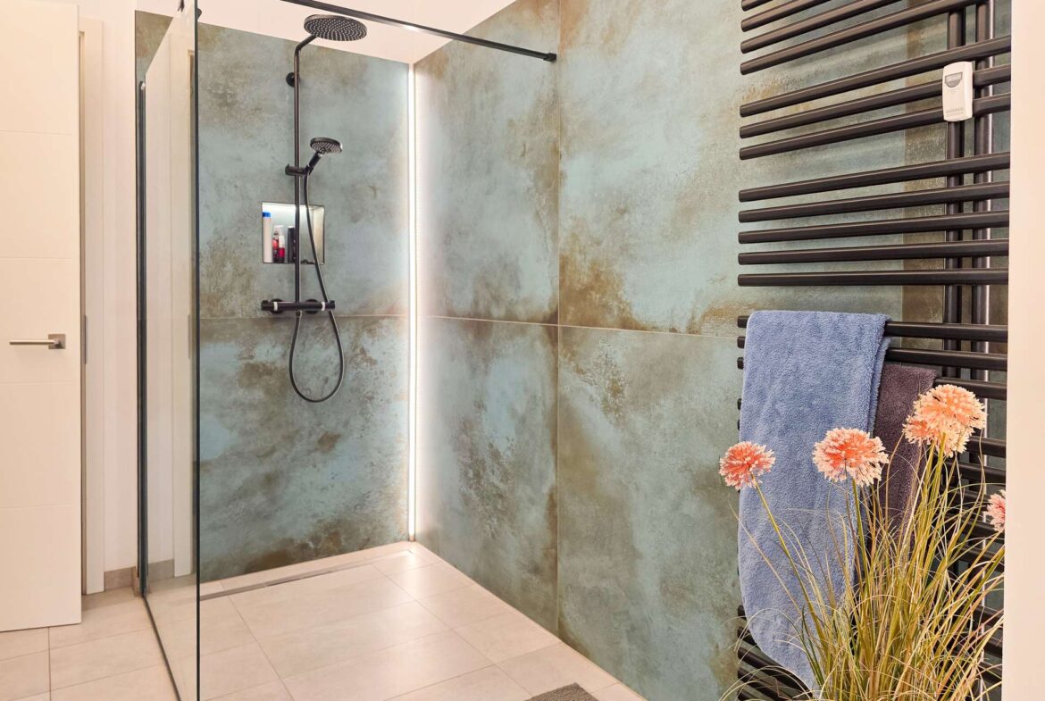 Designdusche Masterbad