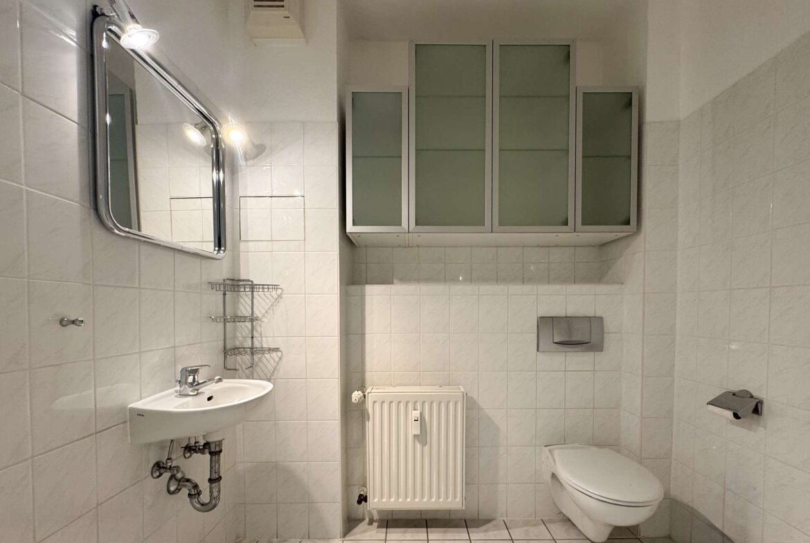 Badezimmer mit WC