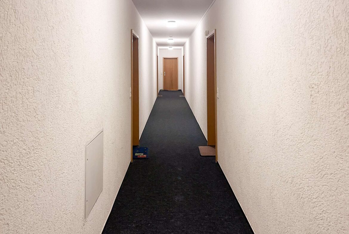 Flur zu den Wohnungen