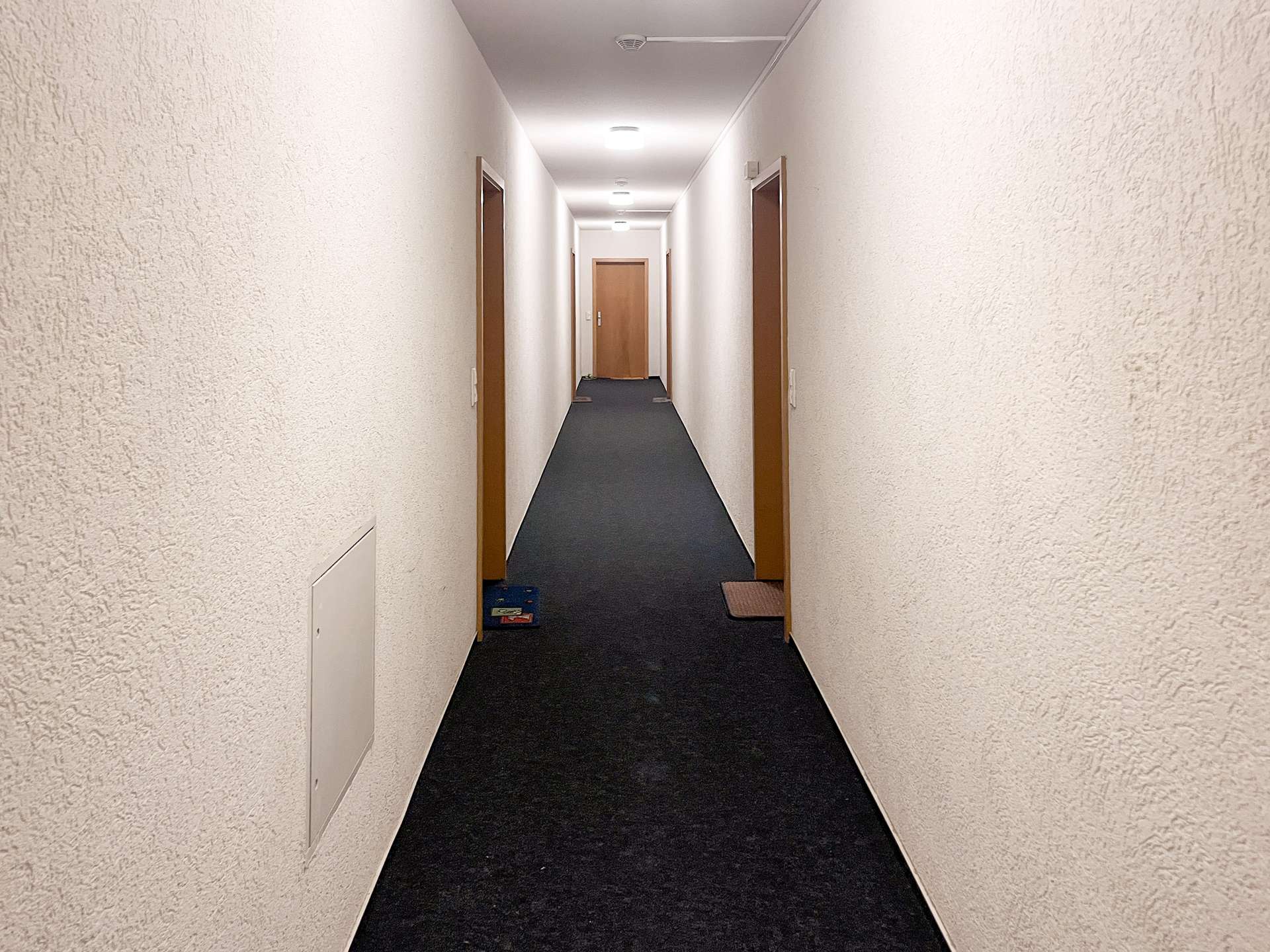 Flur zu den Wohnungen