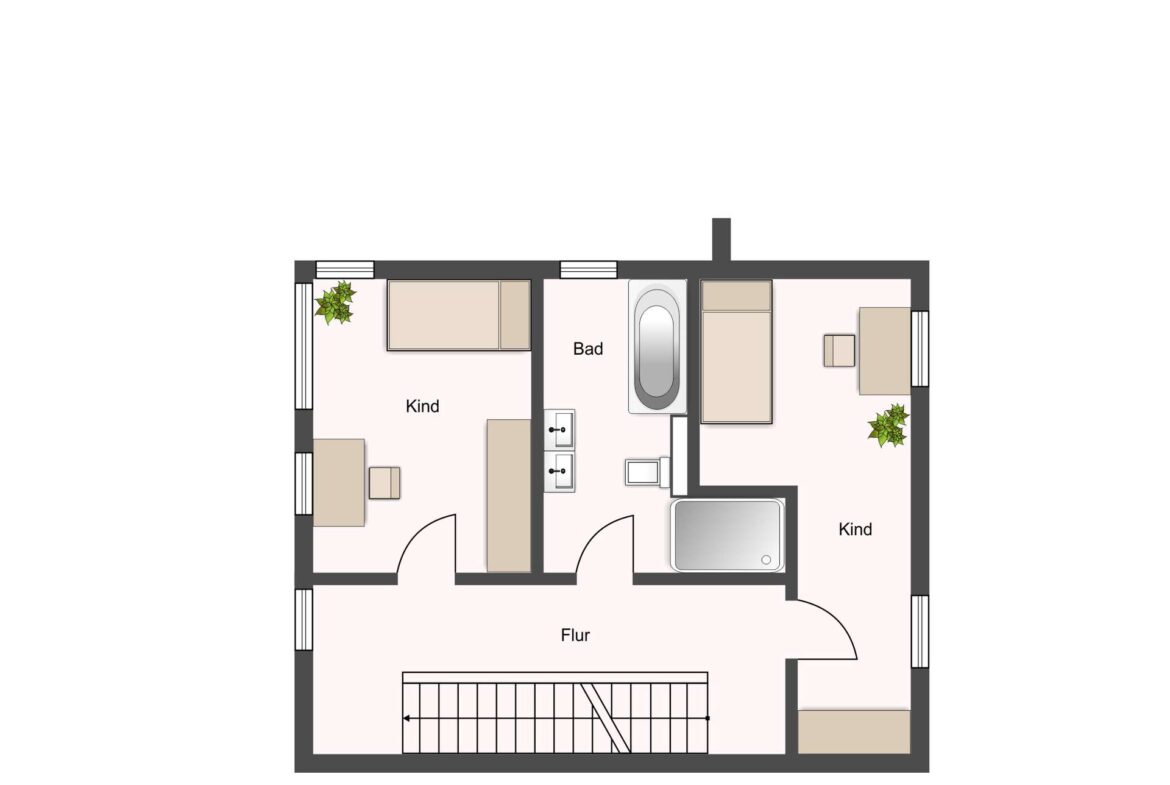 Grundriss - Obergeschoss 