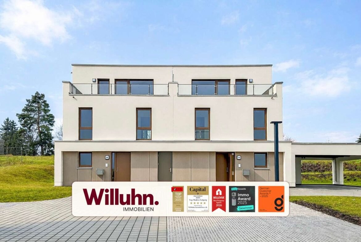 Neubau-Doppelhaushälfte