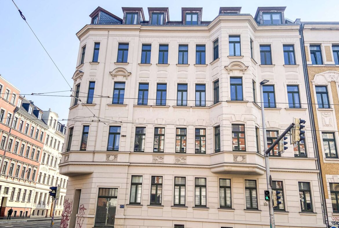 Ansicht von Riebeckstraße