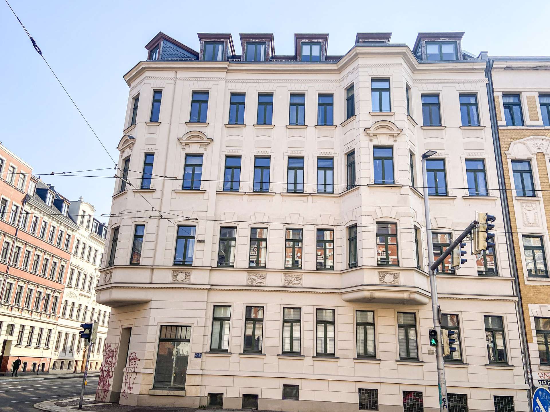 Ansicht von Riebeckstraße