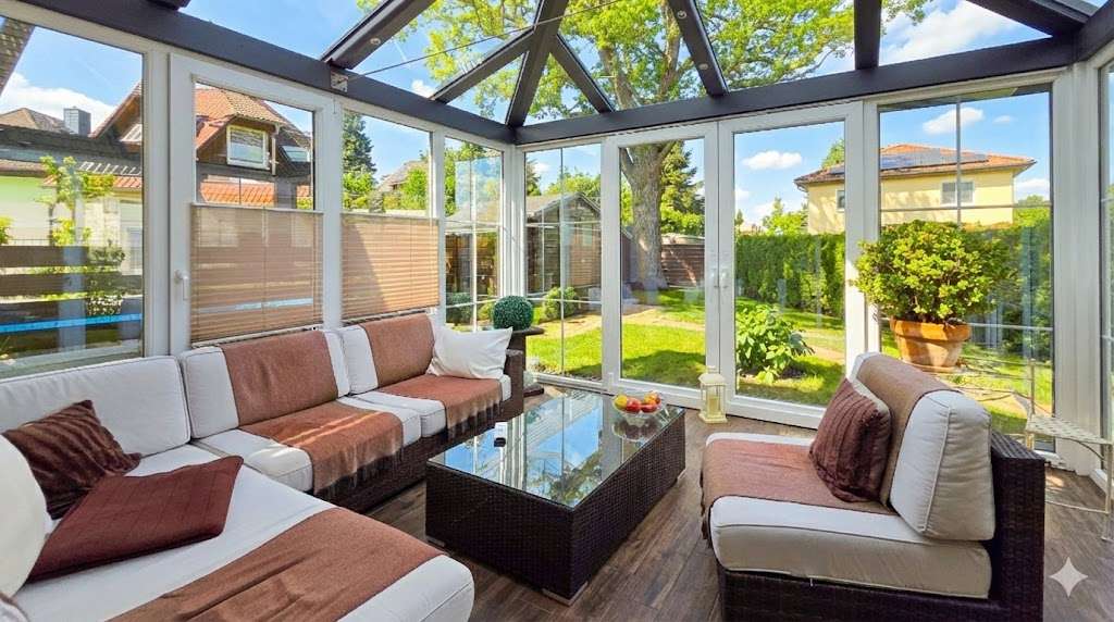 Herrlicher Wintergarten