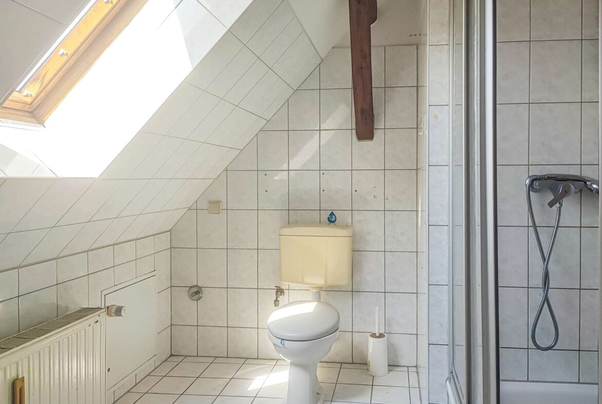 Tageslichtbad mit Dusche