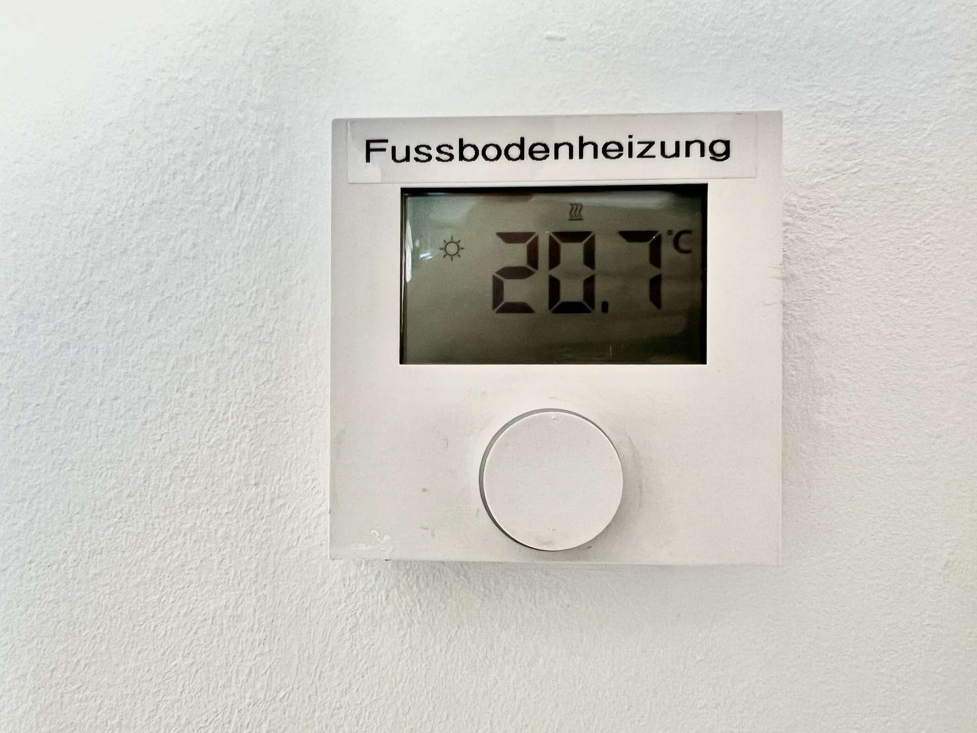 Fußbodenheizung