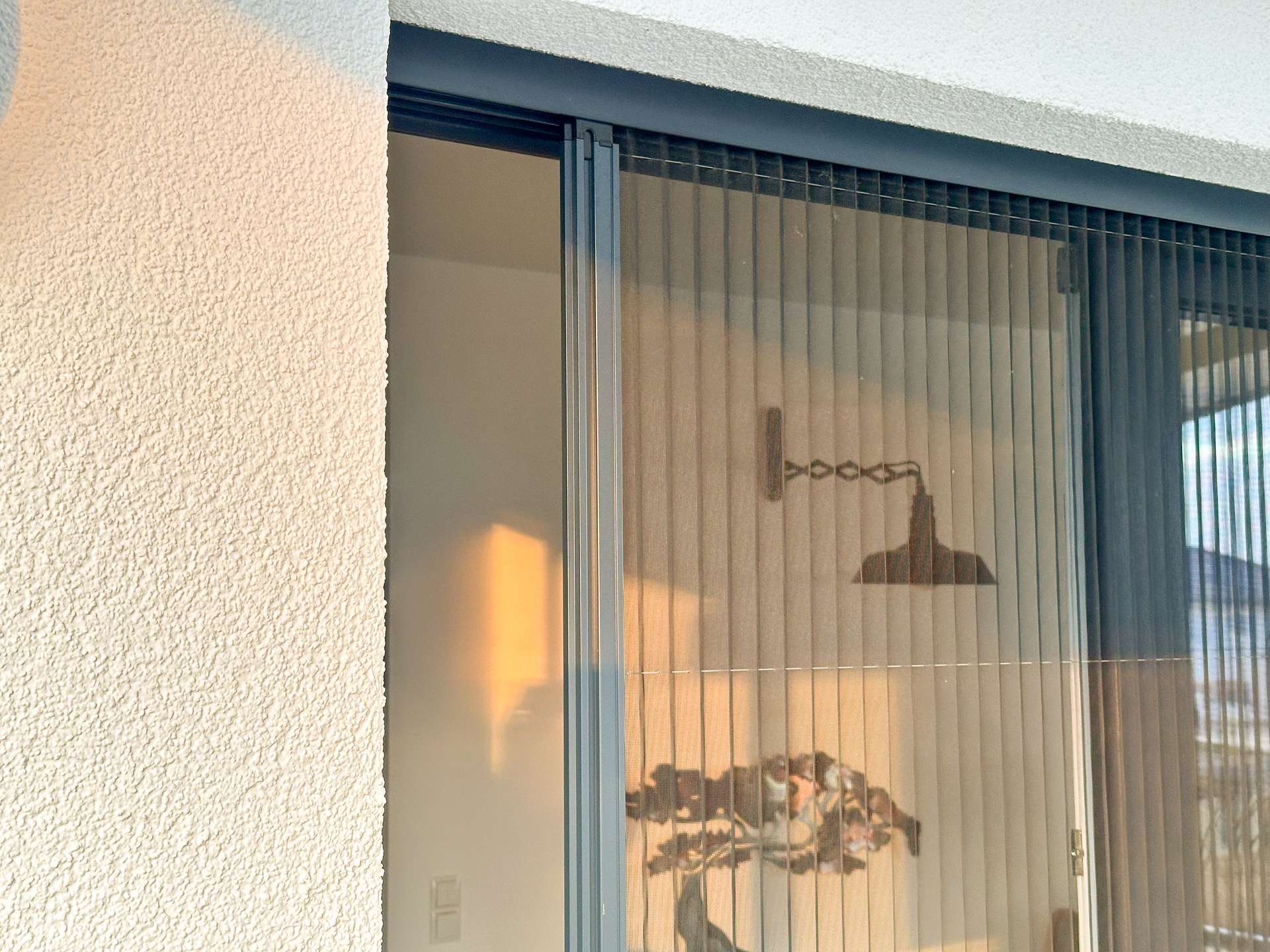 Verbauter Insektenschutz