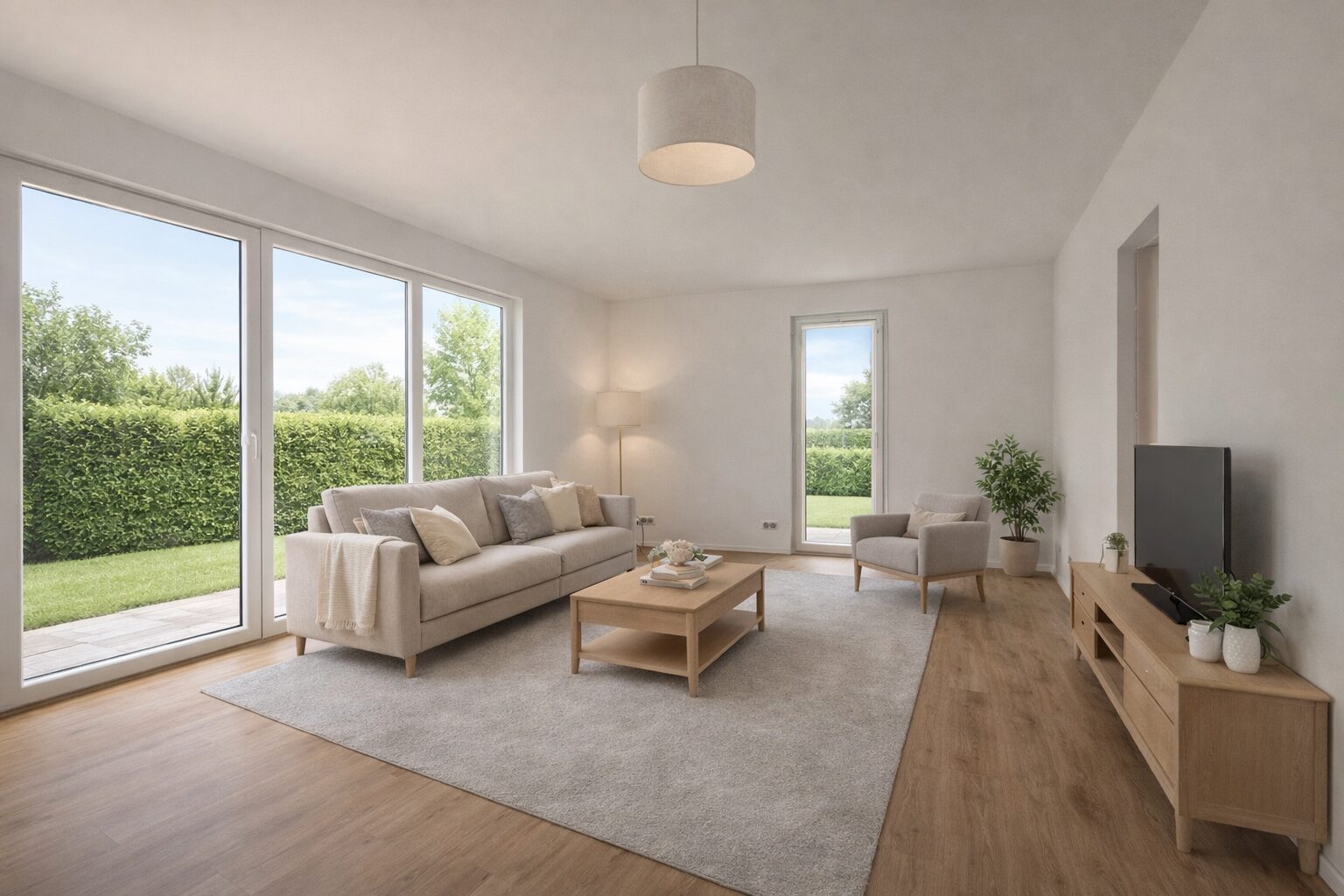 Wohnzimmer - Visualisierung