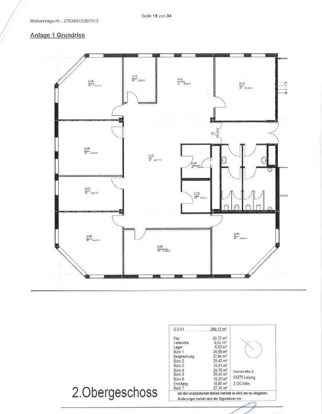 Grundriss Kantstr. 2