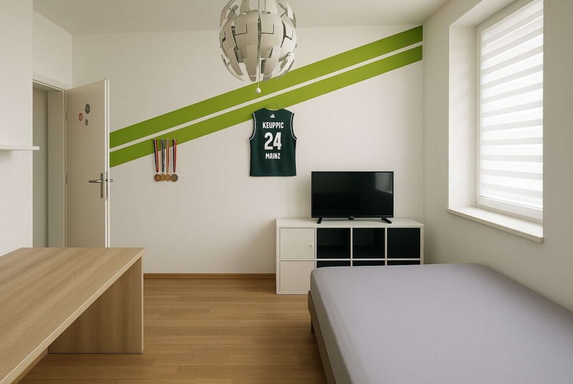 Kinderzimmer digital möbliert