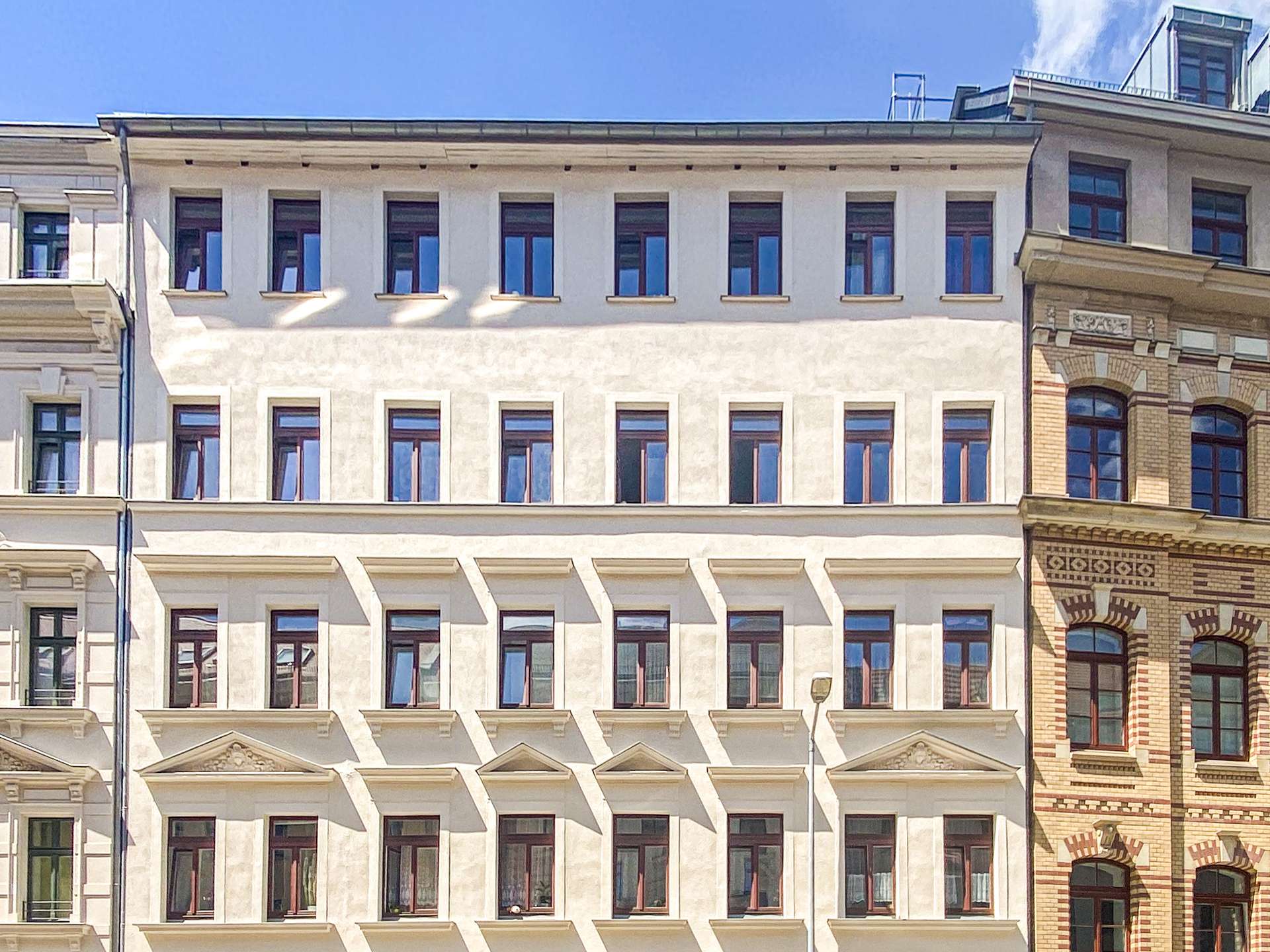 Vorderansicht Fassade