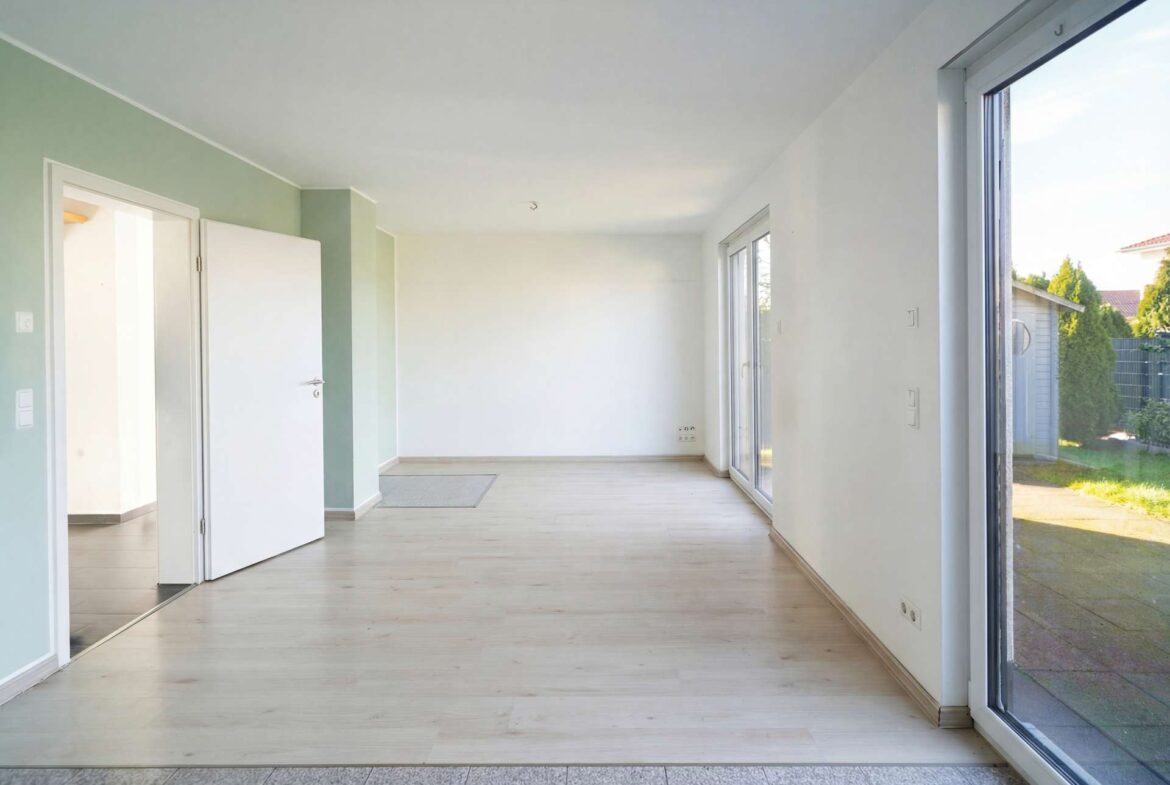 Blick in den Wohnbereich 